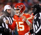 Patrick Mahomes Helmet Shatters During Freezing Game Against Dolphins 