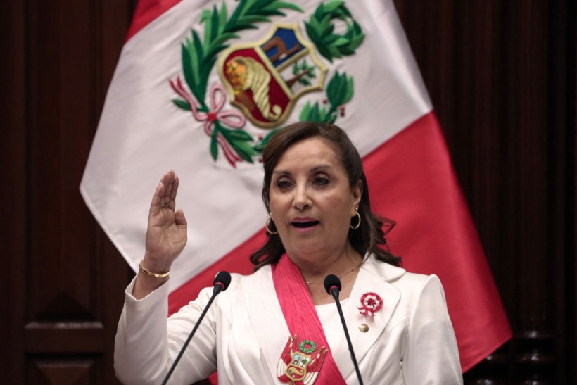 Peru President Dina Boluarte 'Grabbed and Shaken' by Protesters in Ayacucho Where Protesters Were Killed in 2022
