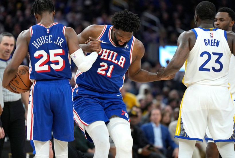 Joel Embiid: 76ers Star Returns, Furthers Knee Injury During Tuesday's Loss to Warriors