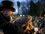 Groundhog Day Is Celebrated In Punxsutawney, Pennsylvania