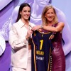 Caitlin Clark Drafted #1 by Indiana Fever, Angel Reese Drafted #7 by Chicago Sky During WNBA Draft