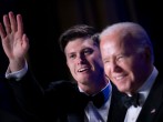 White House Correspondents Dinner: SNL's Colin Jost Skewers Joe Biden and Donald Trump 