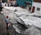 Mexico City Covered in Ice Amid Massive Heatwave as Weird Weather Continues