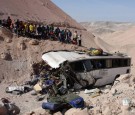 Peru: Bus and Train Collide, Kills 4 and Injures Dozens Others