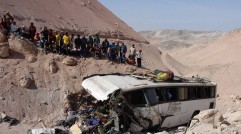 Peru: Bus and Train Collide, Kills 4 and Injures Dozens Others