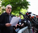 Donald Trump Slams Robert De Niro Following Actor's Remarks Outside Courthouse 