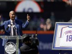 Darryl Strawberry's No.18 Retired by Mets 