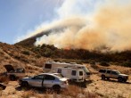 California: Firefighters Battle Corral Fire; Excessive Heat Expected to Come This Week 