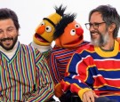 Gael Garcia and Diego Luna in Sesame Street