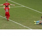 Switzerland's Shaqiri scores second hat-trick of World Cup