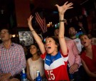 Soccer Fans Gather To Watch US v Germany World Cup Match[PHOTO]