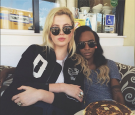 Ireland Baldwin, Angel Haze