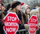 Anti-Abortion Protestors Outside U.S. Capitol