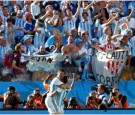  Lady Luck helps faltering Argentina stay on course 