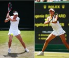 Halep vs Bouchard in Wimbledon 2014 Action Thursday