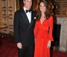  In this handout provided by Clarence House, Prince William, Duke of Cambridge (L) and Catherine, Duchess of Cambridge (R), attend a fundraising Gala