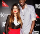 Khloe Kardashian Odom and Lamar Odom arrive at the Kardashian Kollection Handbag launch at Hugo's 