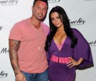 Jenni 'JWoww' Farley and boyfriend Roger Mathews attend the A Night with JWOWW