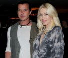  Musicians Gavin Rossdale (L) and Gwen Stefani attend PANDORA Jewelry and Moto X present 'American Hustle' at cinema prive.