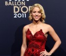 Singer Shakira during the red carpet arrivals for the FIFA Ballon d'Or Gala 2011 on January 9, 2012 in Zurich, Switzerland.