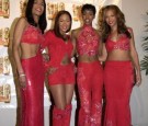 Michelle Williams, Farrah Franklin, Solange Knowles, and Beyonce of Destiny's Child 