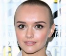 olivia cooke bald comic con