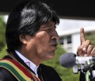 Bolivian President Evo Morales 