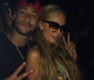 Neymar, Paris Hilton