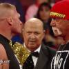 Brock Lesnar Interrupts Hulk Hogan's Party on WWE Raw