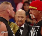 Brock Lesnar Interrupts Hulk Hogan's Party on WWE Raw