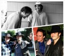 Filmmakers Quentin Tarantino and Robert Rodriguez