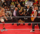 John Cena, Brock Lesnar Face Off Before Summerslam on WWE Raw