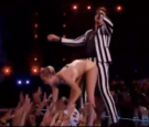 Robin Thicke and Miley Cyrus 
