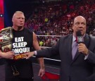 Brock Lesnar's Reign As WWE World Heavyweight Champion Begins on WWE RAW