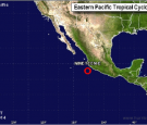 Tropical Depression Nineteen-E Map