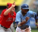 Kansas City Royals and Los Angeles Angels of Anaheim play in American League Division Series.