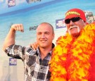 Wrestler Hulk Hogan and son Nick Hogan