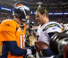 Quarterbacks Philip Rivers and Peyton Manning