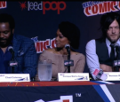 New York Comic Con Chad Coleman, Sonequa Martin-Green and Norman Reedus The Walking Dead