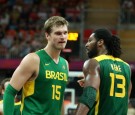 Tiago Splitter and Nene