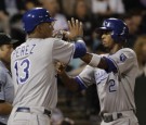 Salvador Perez and Alcides Escobar