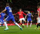 Robin van Persie Helps Manchester United Tie The Game 1-1 Against EPL League Leader Chelsea at Old Trafford Sunday Afternoon