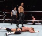 Seth Rollins Admires His Handy Work After 