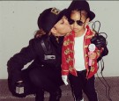 Blue Ivy Carter and Beyonce