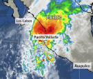 Tropical Storm Vance Infrared Satellite Image