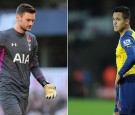 Tottenham Hotspur's goalkeeper Hugo Lloris (L) & Arsenal's Alexis Sanchez Both Take Losses on Sunday in EPL Action