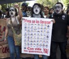 Protest in Mexico Over 43 Missing Mexican Students