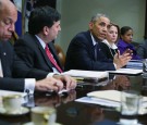 Obama And Biden Meet With National Security And Public Health Teams On Ebola