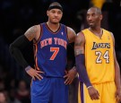 Carmelo Anthony and Kobe Bryant