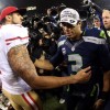 San Francisco 49ers Colin Kaepernick and Seattle Seahawks Russell Wilson